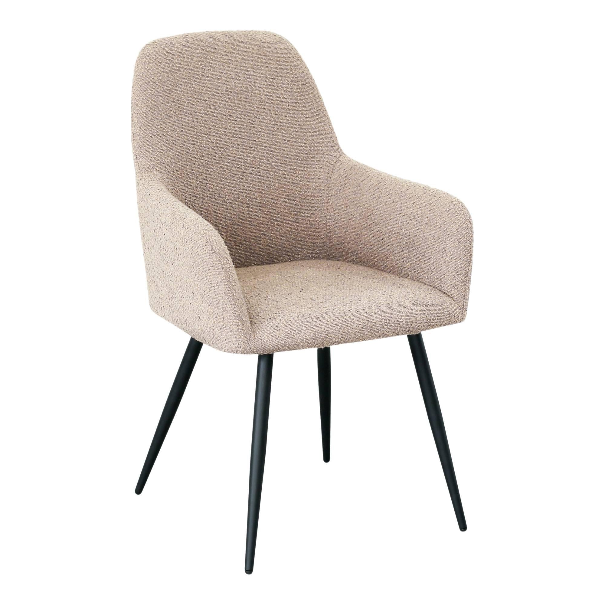 House Nordic Set van 2 eetkamerstoelen Harbo bouclé | 