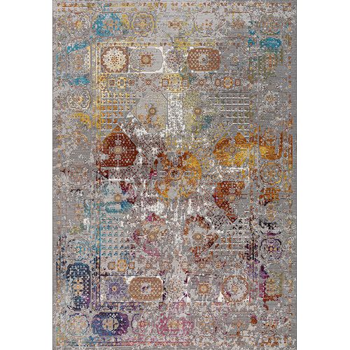 Muratap Vloerkleed - Picasso Feraghan - Multi Beige - 200x140 Cm - Laagpolig - Vintage Tapijt