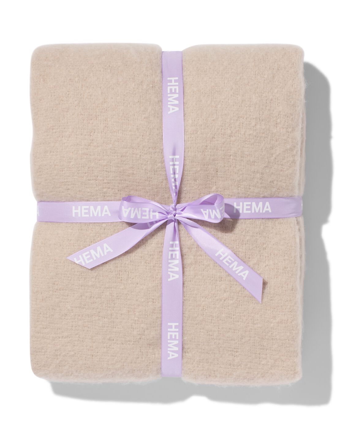 HEMA Plaid Fleece Naturel 130x150