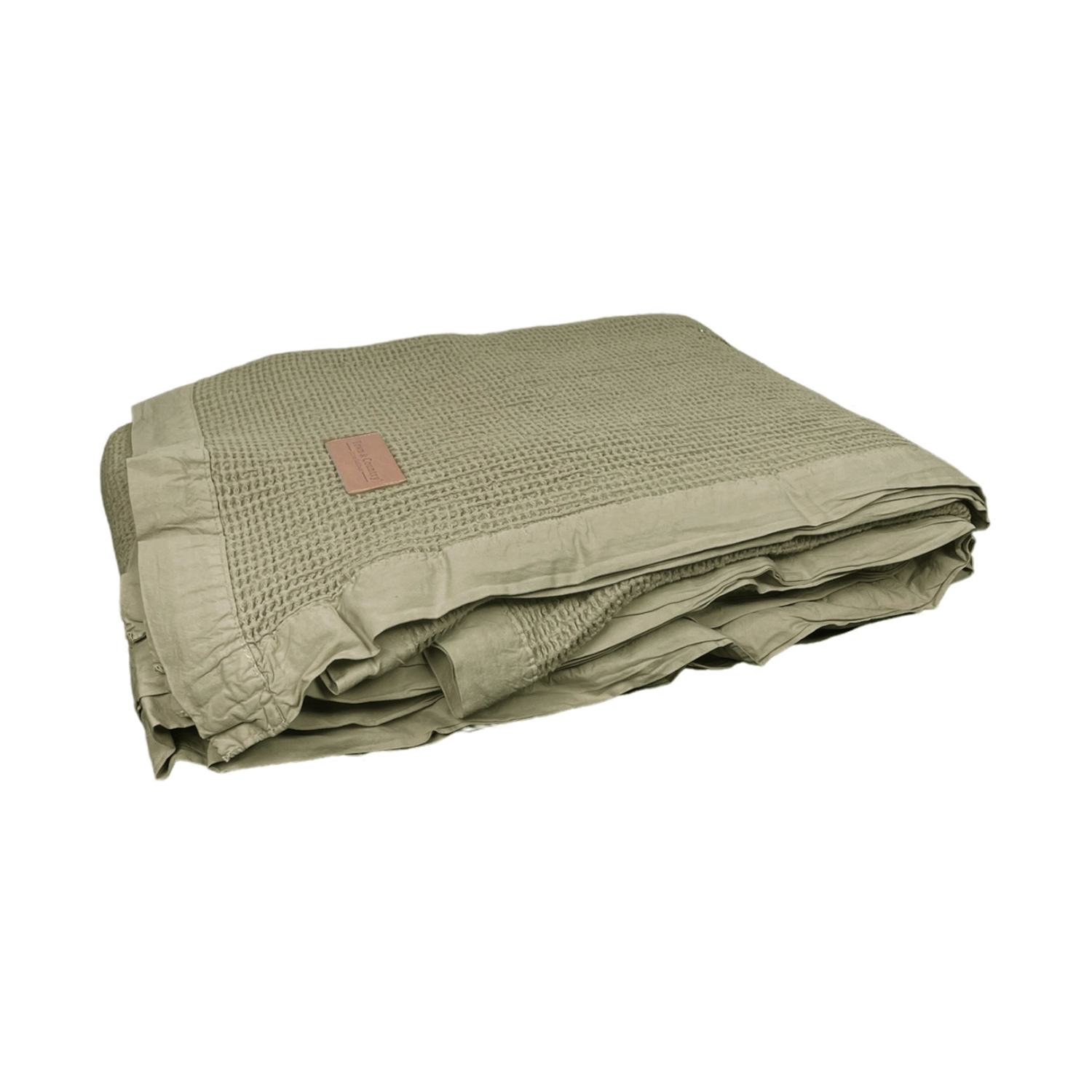 Town & Country Everest Sprei - 180 x 260 cm - Olive Green