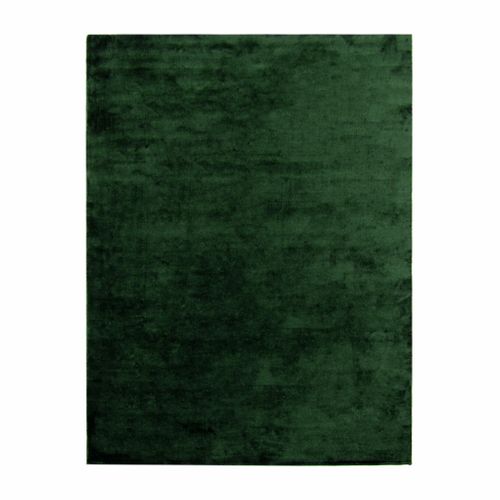 Flycarpets Malaga Wasbaar Vloerkleed - Groen - Laagpolig Tapijt - Woonkamer - 80x150 Cm