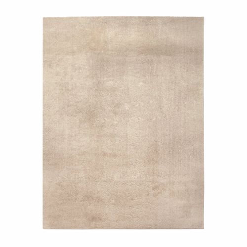 Flycarpets Malaga Wasbaar Vloerkleed - Beige - Laagpolig Tapijt - Woonkamer - 120x170 Cm