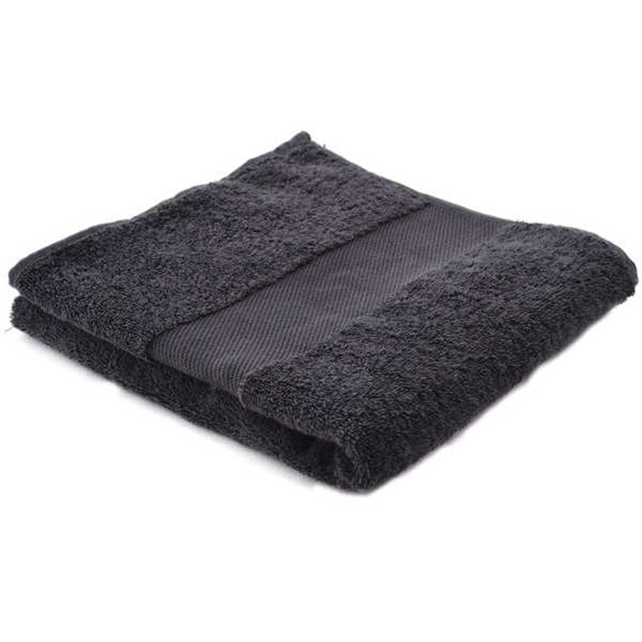 Towelcity Luxe badhanddoek - donkergrijs - 50 x 90 cm - 550 grams - Badkamer textiel - Katoen -