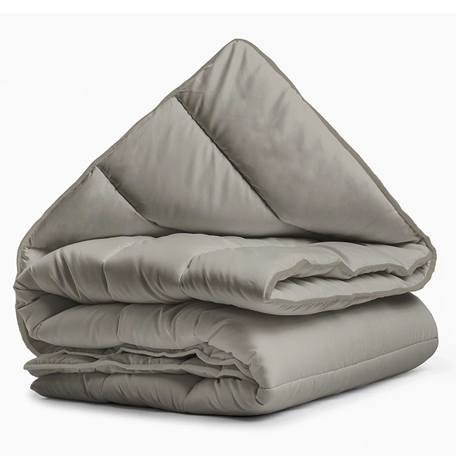 Zavelo Easy All-in-one-Dekbed Khaki-1-persoons (140x200 cm)