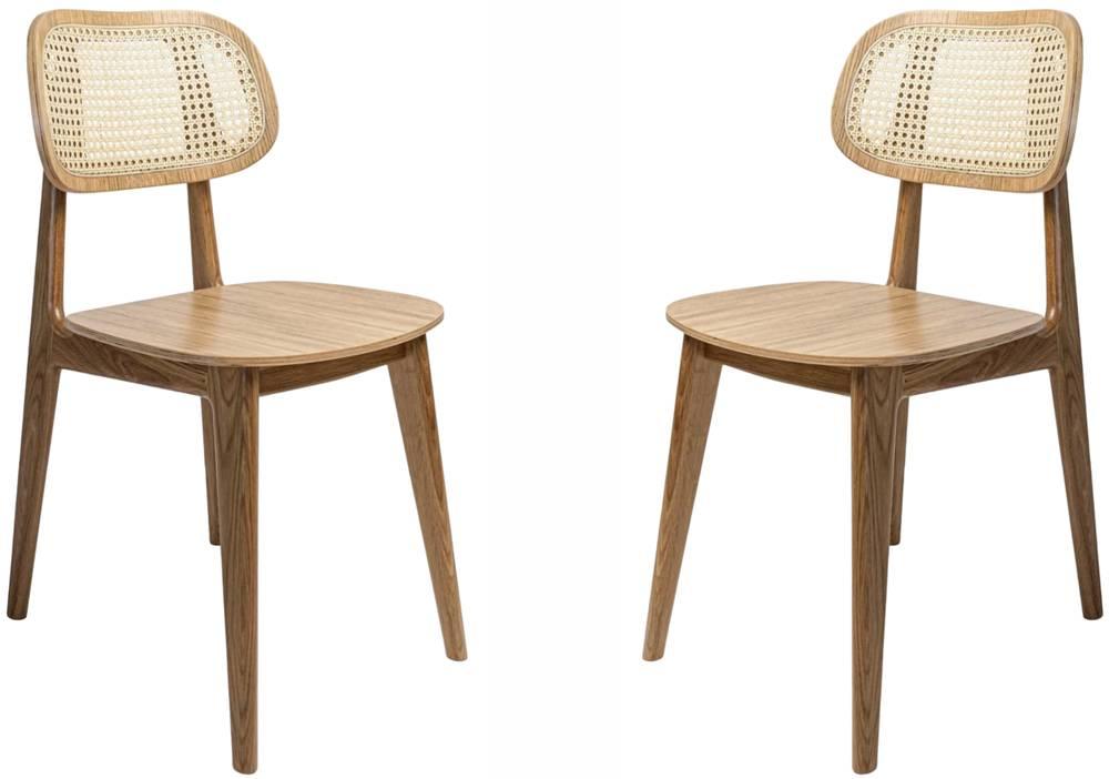 NADUVI Collection Set van 2 Tulio eetkamerstoelen | 