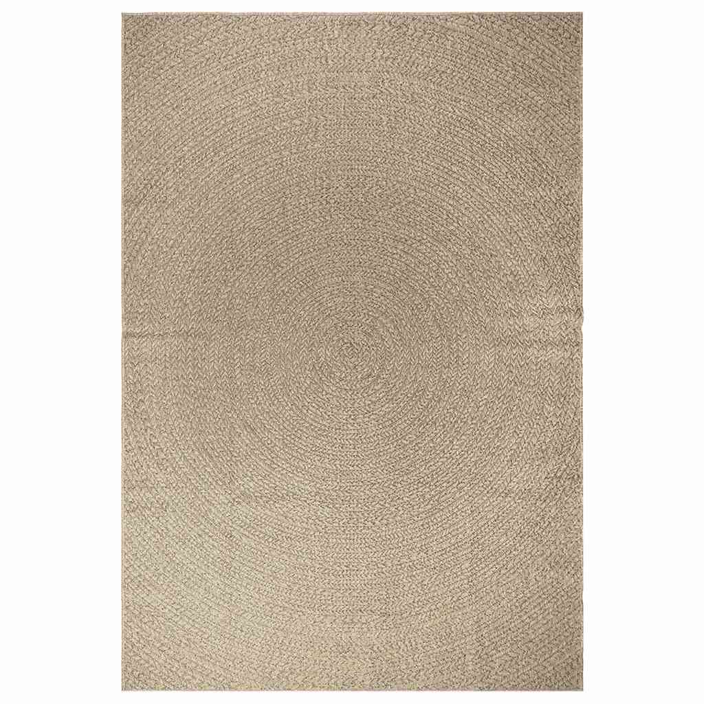 vidaXL Vloerkleed ZIZUR beige binnen en buiten 200x290 cm jute look