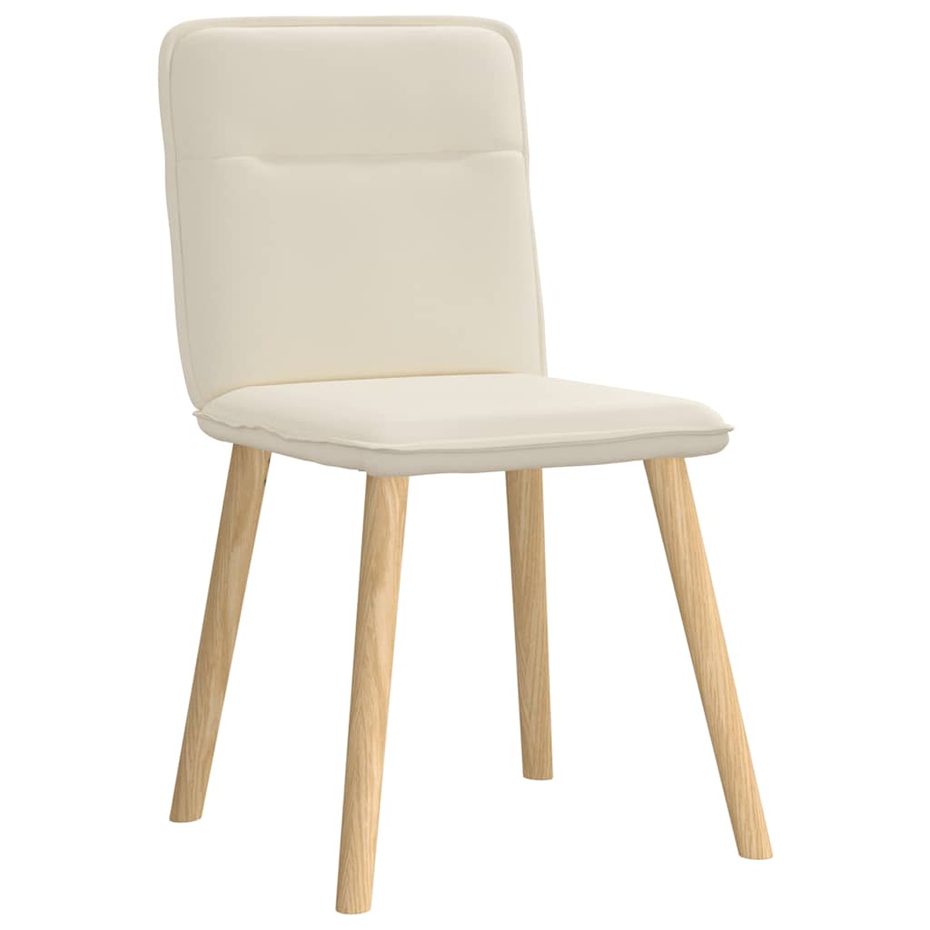 vidaXL Eetkamerstoelen 6 st linnen