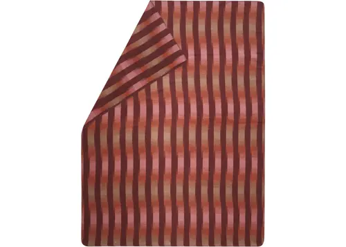 David Fussenegger SAVONA plaid colour gradient Maat 150x200 bordeaux