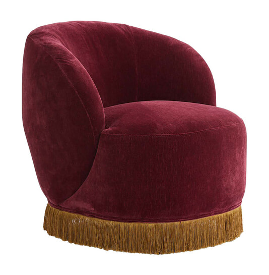 Light & Living Fauteuil Galati Velvet