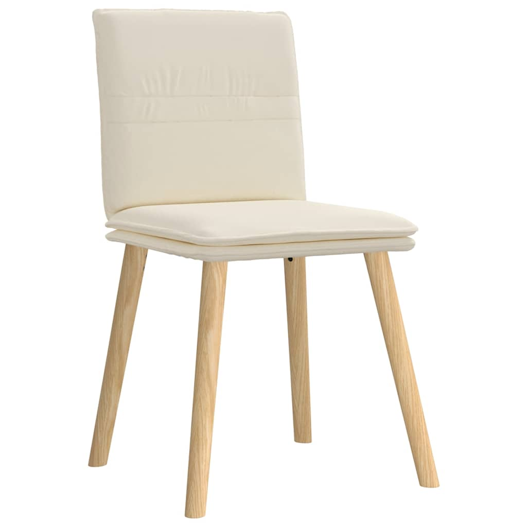 vidaXL Eetkamerstoelen 6 st linnen