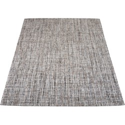 Veer Carpets  Vloerkleed Cross Grey|Beige - 300 x 400 cm