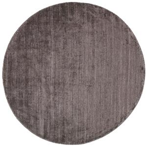 MOMO Rugs  Vloerkleed Plain Dust Round Robusto Dark Brown - 150 cm rond