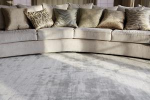 MOMO Rugs  Vloerkleed Katherine Carnaby Chrome Silver Rug (outlet) -