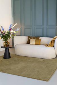 MOMO Rugs Designer Collection  MOMO Rugs Designer Elvire Instant Crush olive - 140x200 cm Vloerkleed