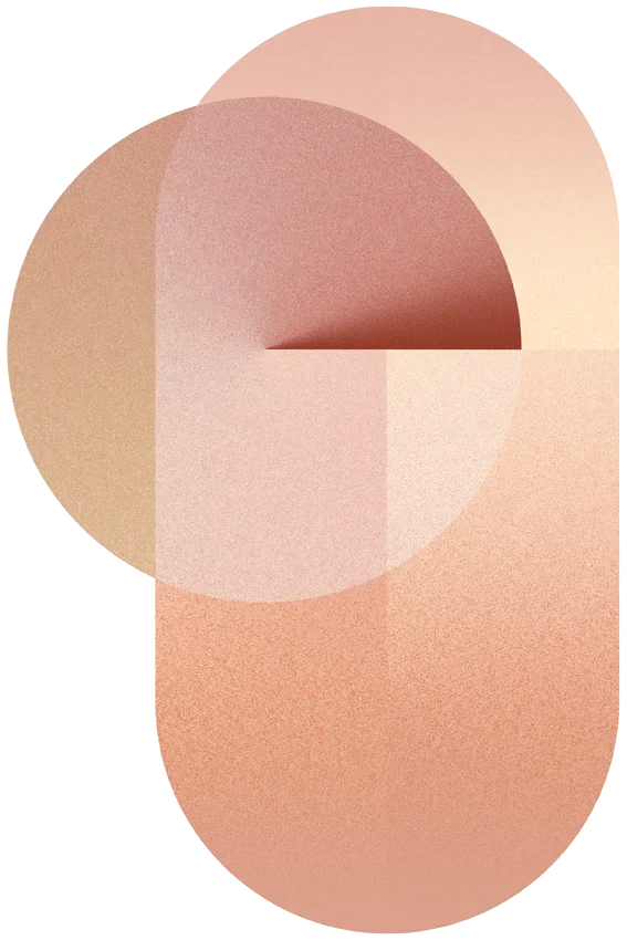 Moooi Carpets  Vloerkleed Round Composition Blush Soft Yarn -