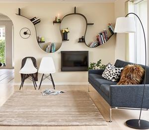 MOMO Rugs  Northern Light Oyster-Bergen - 140x200 cm Vloerkleed
