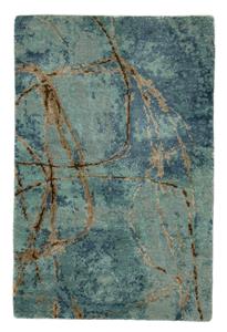 MOMO Rugs  Vloerkleed Boulder Turquoise Cumin -