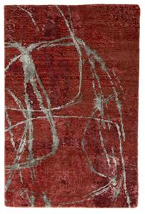 MOMO Rugs  Vloerkleed Boulder Velvet Red -
