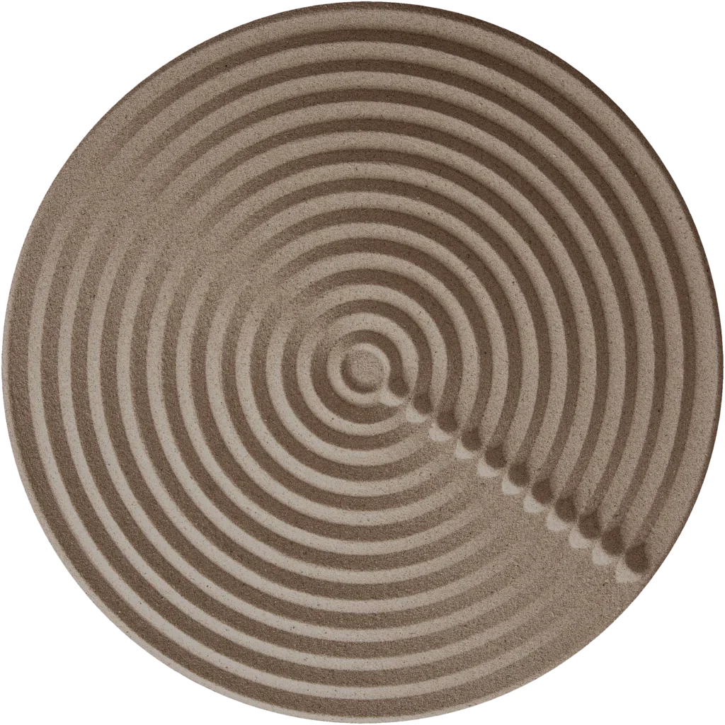 Moooi Carpets  Vloerkleed Timeless - Dunes Midnight Wool -