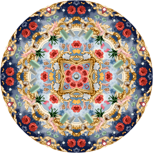 Moooi Carpets  Vloerkleed Utopian Fairy Tales Royal Wool - 250 cm rond