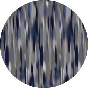 Moooi Carpets  Rond Vloerkleed Akira - Round Navy Low Pile -