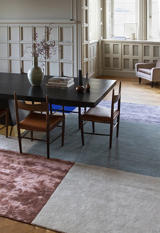 Layered  Vloerkleed Northern Light Patterned Wool Rug -