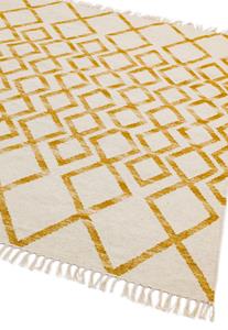 MOMO Rugs  Hackney Diamond Yellow -