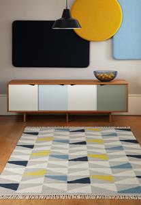 MOMO Rugs  Hackney Geo Mustard -