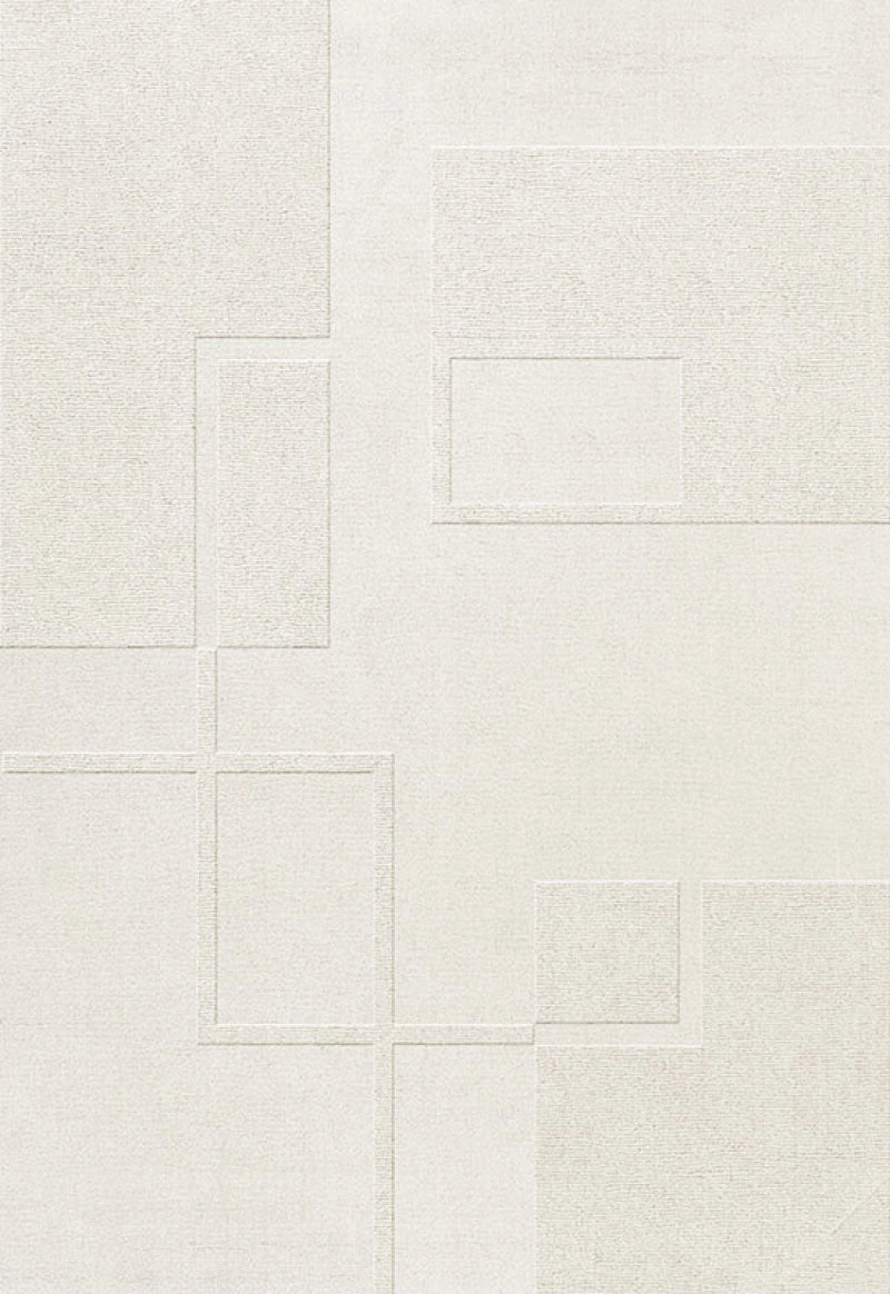 Layered  Vloerkleed Swedish Grace Wool Rug Bone White -