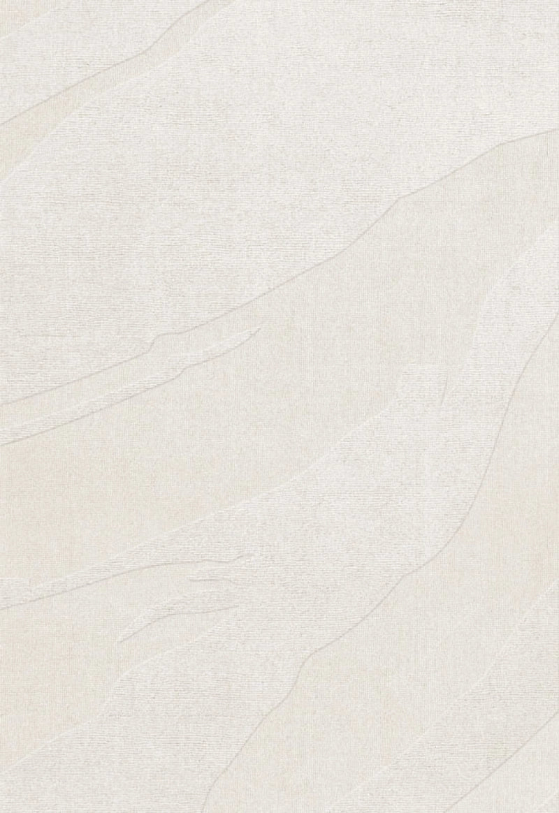 Layered  Vloerkleed Nami Wool Rug Bone White -