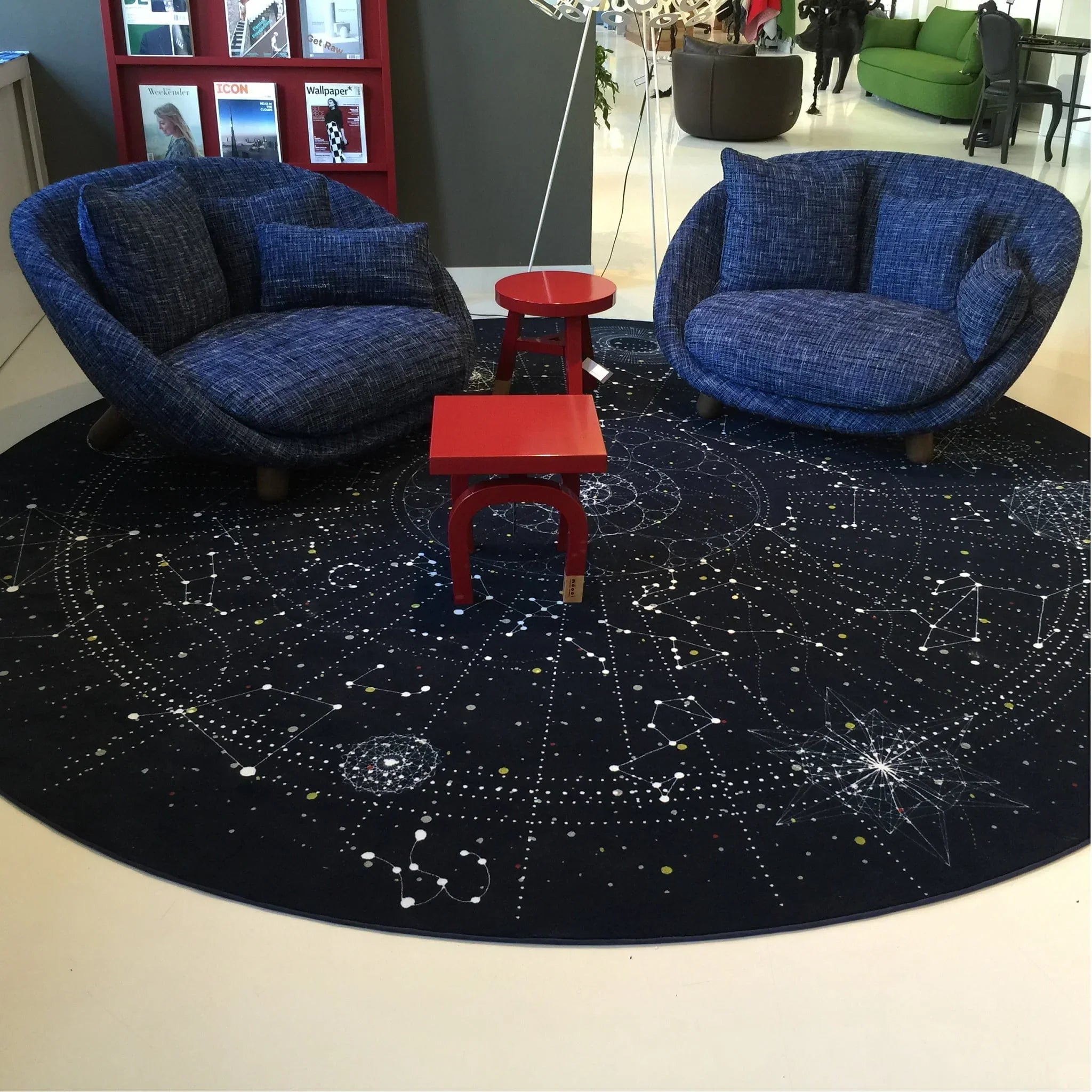 Moooi Carpets  Rond Vloerkleed Celestial Wool -