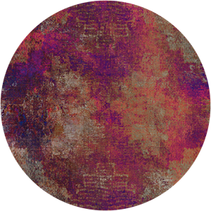 Moooi Carpets  Rond Vloerkleed Erosion Round Rhodonite Wool - 250 cm rond