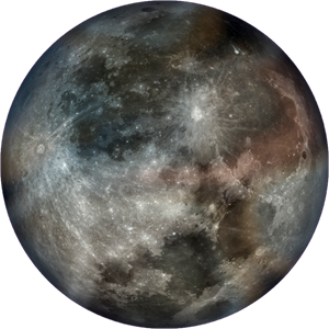 Moooi Carpets  Rond Vloerkleed Mooon Basalt Wool - 250 cm rond