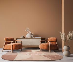 MOMO Rugs  Vloerkleed Matrix Oval Earth -