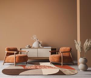 MOMO Rugs  Vloerkleed Matrix Oval Spice -