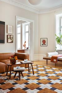 Layered  Vloerkleed Evelina Kroon Ochre Fields Wool Rug - 180x270 cm