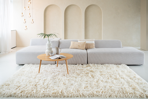 MOMO Rugs  Vloerkleed Snow White Plain Ivory - 170x240 cm