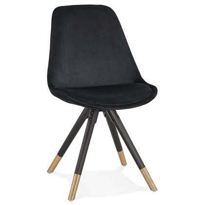 Alterego HAMILTON Design stoel - Zwart