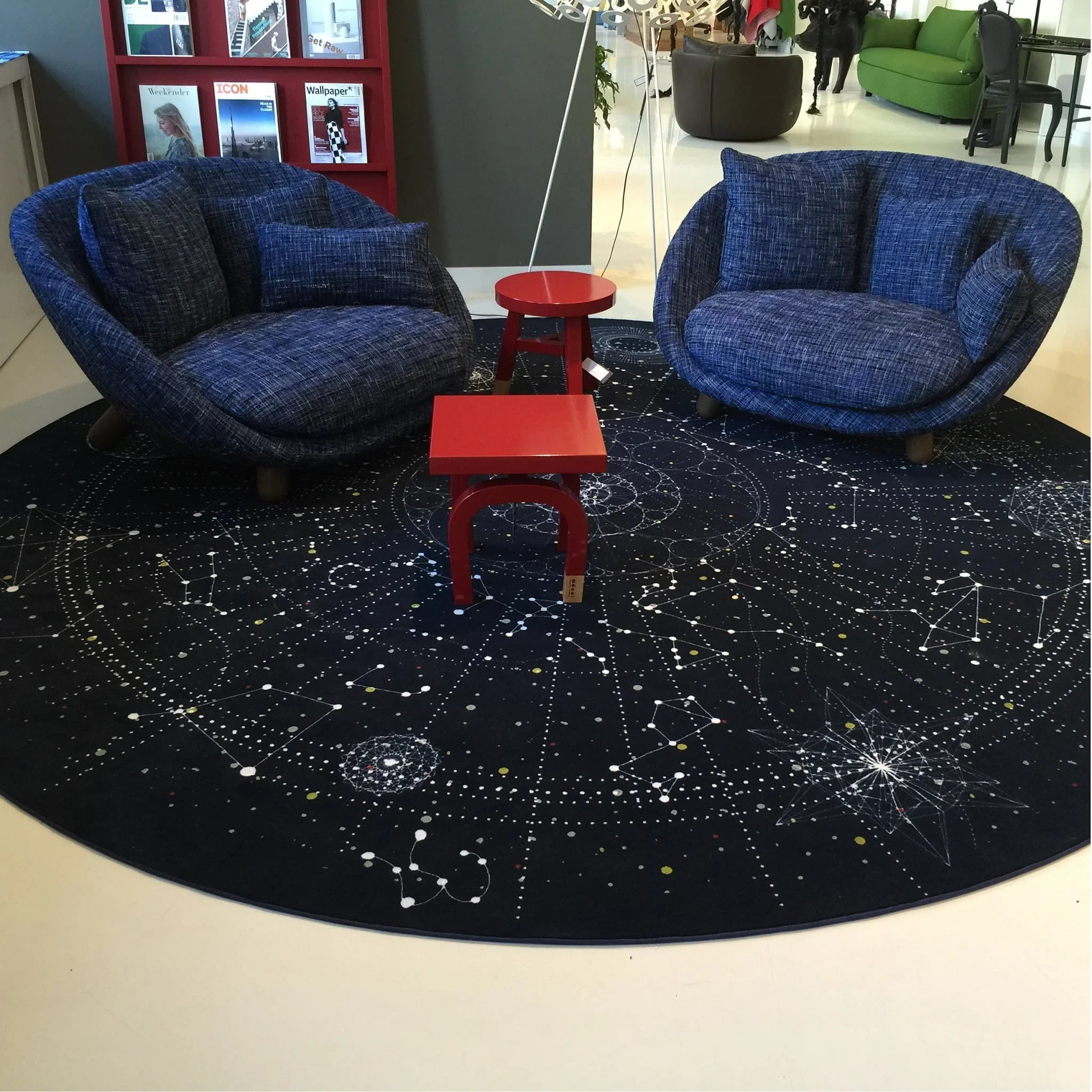 Moooi Carpets  Rond Vloerkleed Celestial Soft Yarn -