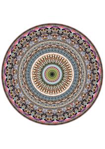 Moooi Carpets  Vloerkleed Rotterdam Soft Yarn - 250 cm rond