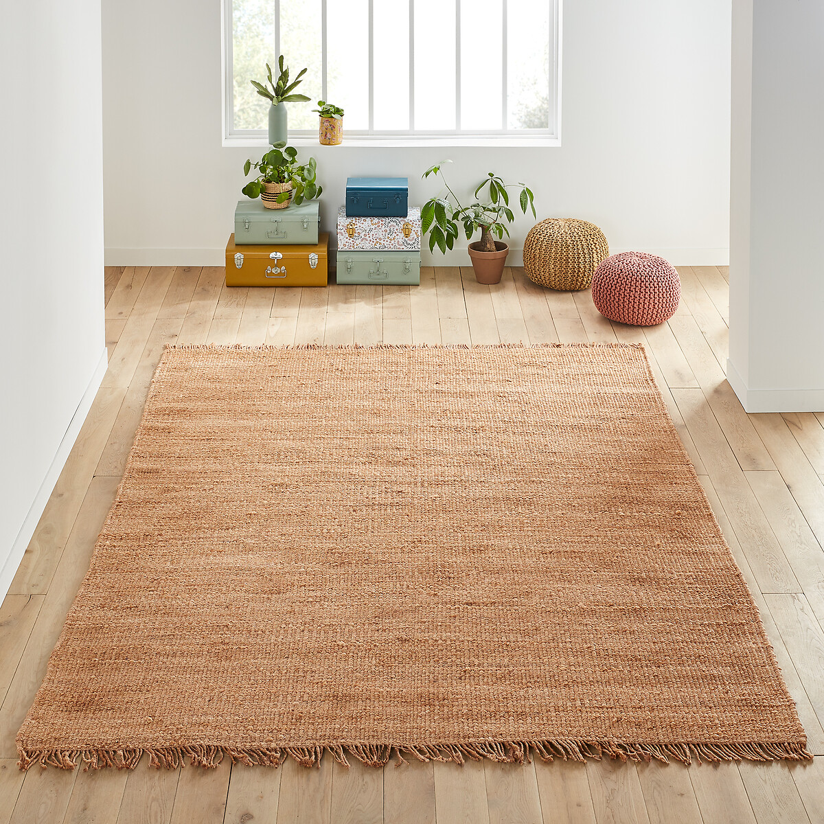 LA REDOUTE INTERIEURS Vloerkleed in jute XXL, Ajan