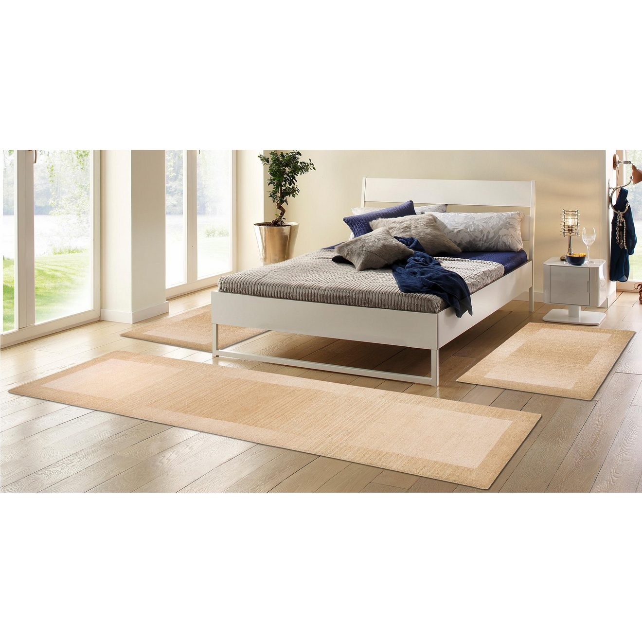 THEKO Set slaapkamerkleedjes Gabbeh Super Slaapkamerkleed, slaapkamer, loper-set