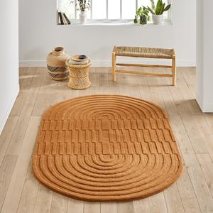 LA REDOUTE INTERIEURS Ovalen vloerkleed in wol, Malko