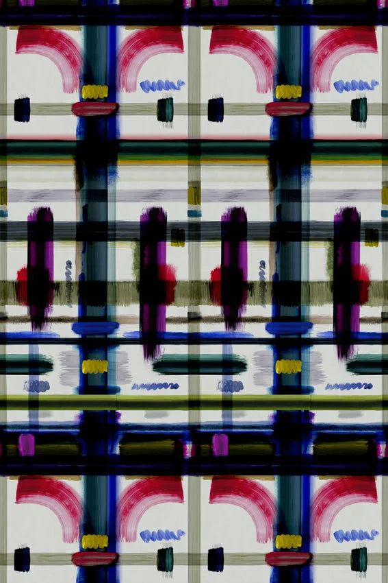Moooi Carpets  Vloerkleed Corinthian Check - Rectangle Jewel Wool -