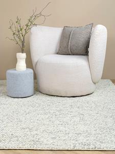 MOMO Rugs  Laagpolig Vloerkleed Drops Light Grey - 250x350 cm