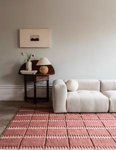 Layered  Vloerkleed Lilly Wool Rug Claret Red - 180x270 cm