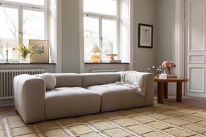 Layered  Vloerkleed Lilly Wool Rug Mustard - 180x270 cm