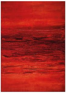 Jackie And The Fish  Vloerkleed Sun & Surf Red Sunset (outlet) - 200x295 cm