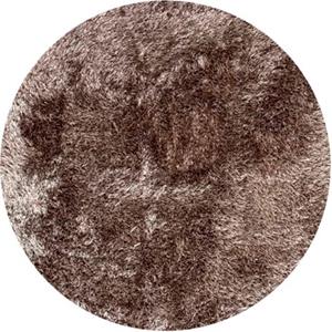 Vloerkleed LoveShaggy LichtBruin - 250 Rond