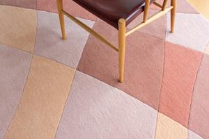 MOMO Rugs Studio  Rhythmic Tides Sand Rond - 200 rond Vloerkleed